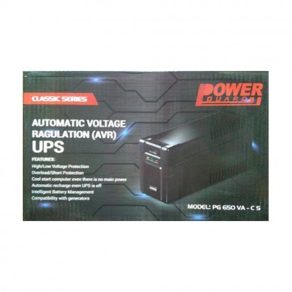 POWER GUARD PG 650 VA CS UPS